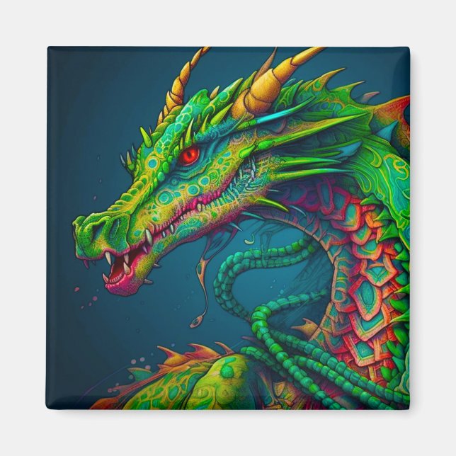 Artsy Dragon Magnet (Framsidan)