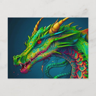 Artsy Dragon Vykort