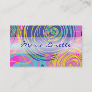ARTSY FARTSY Artist Designer Card Visitkort
