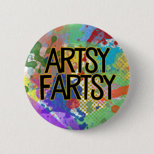 Artsy Fartsy   Knapp för färgstarka Kreativ