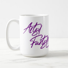 ARTSY FARTSY PAINTBRUSH av Jeff Willis Art Kaffemugg