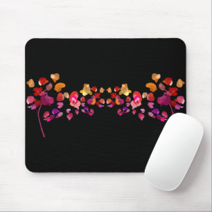 Artsy Fiery Petals Feminine Skriv ut Musmatta