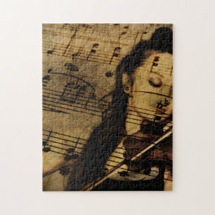 Artsy fiolmusik pussel