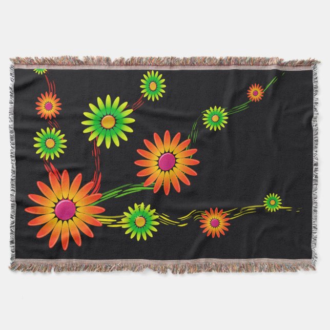 Artsy Flower Filt (Framsidan)