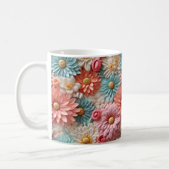 Artsy Flowers Kaffemugg (Vänster)