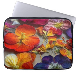 Artsy Flowers Laptop Fodral