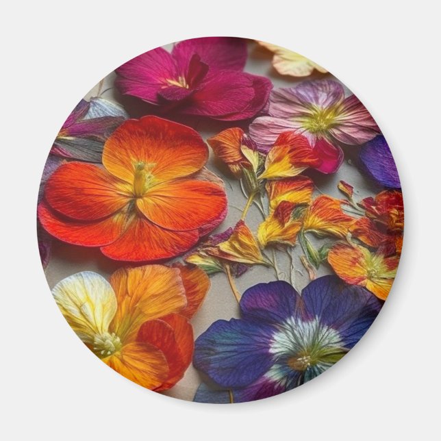 Artsy Flowers Magnet (Framsidan)