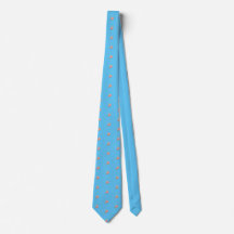 Artsy Gastroenterolog Tie Light Blue