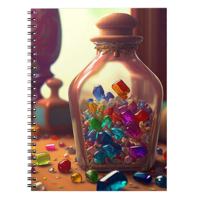 Artsy Gems Anteckningsbok (Framsidan)