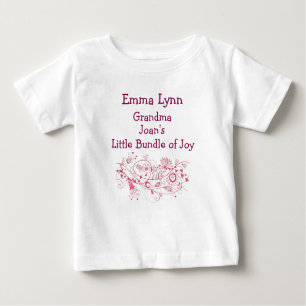 Artsy Grandmas lilla paket av Joy Personalize T Shirt