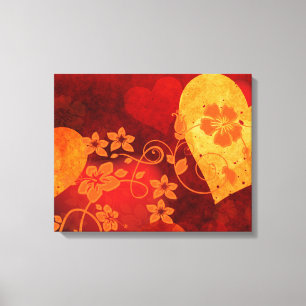 Artsy Heart Canvas Design