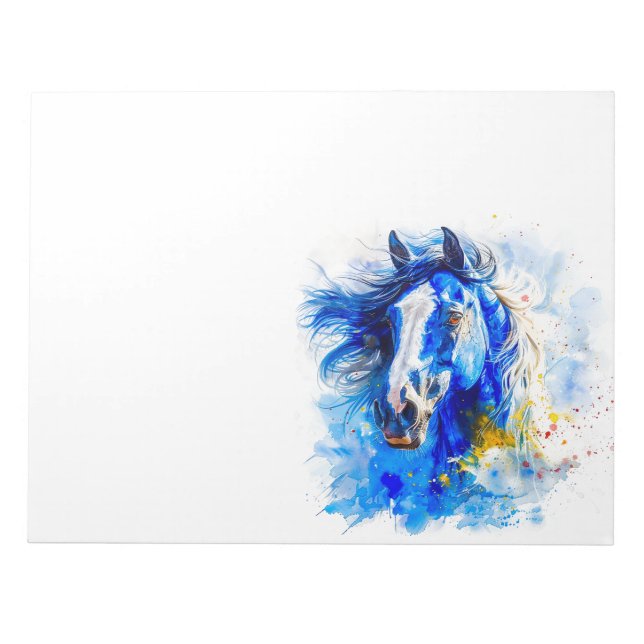 Artsy Horse Anteckningsblock (Framsida)