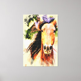 *~* Artsy Horse Equine AR22 Artistic Kanvastryck