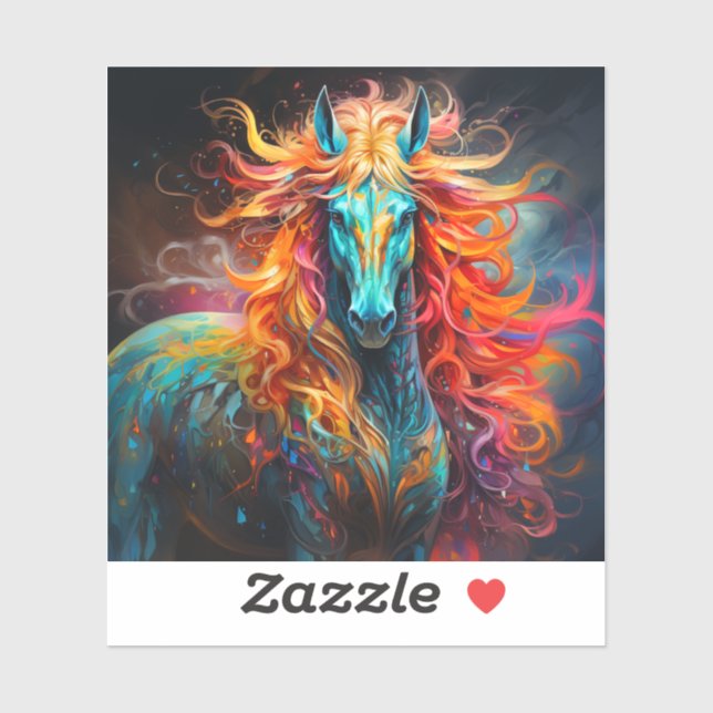 Artsy Horse Klistermärken (Ark)