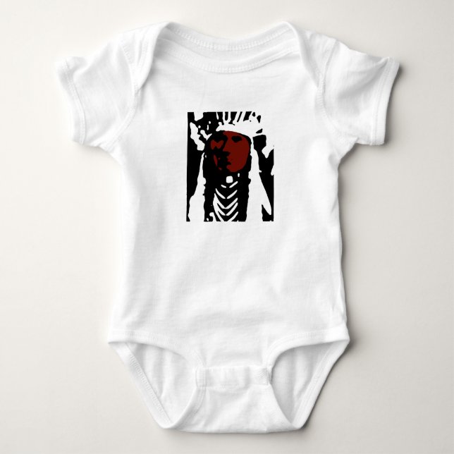 Artsy indisk högsta Sleeveless T-tröja T-shirt (Framsida)