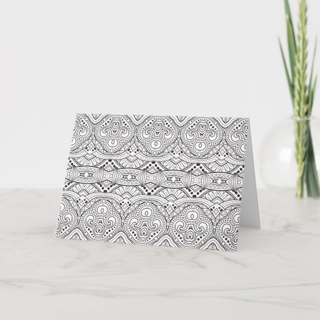 Artsy Inspired Design Kort (Framsida)