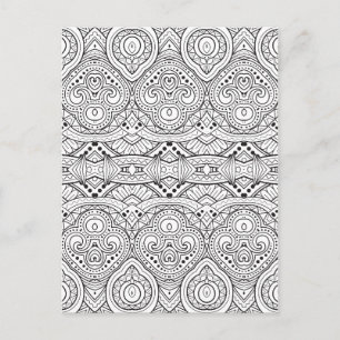 Artsy Inspired Design Vykort
