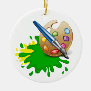 ARTSY JULGRANSPRYDNAD KERAMIK