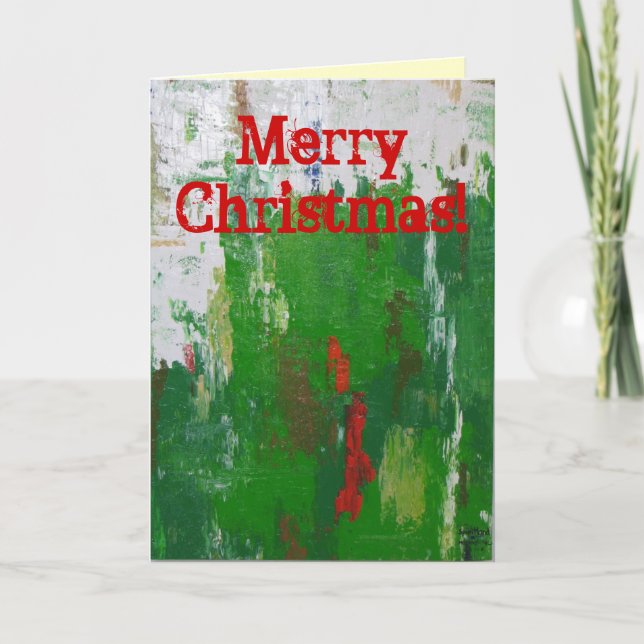 Artsy-julkort! Helgkort (Framsida)