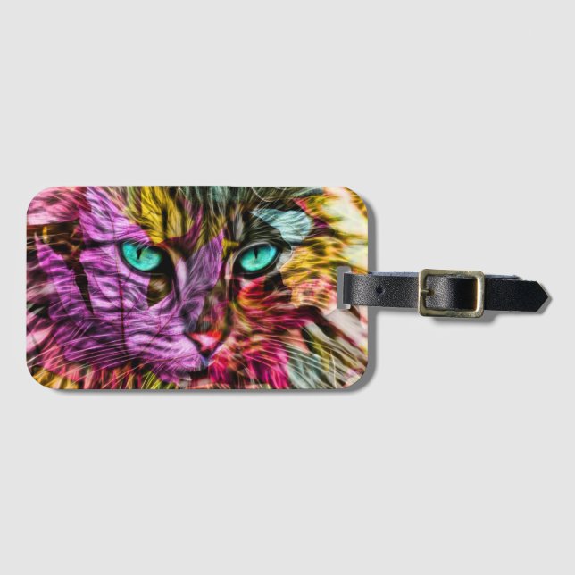 Artsy Kattunge Bagagebricka (Framsida horisontal)