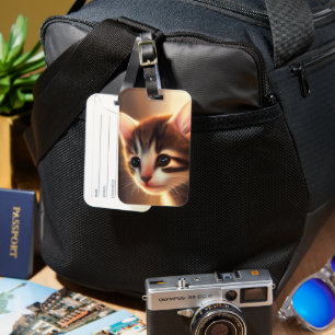 Artsy Kitten Bagagebricka