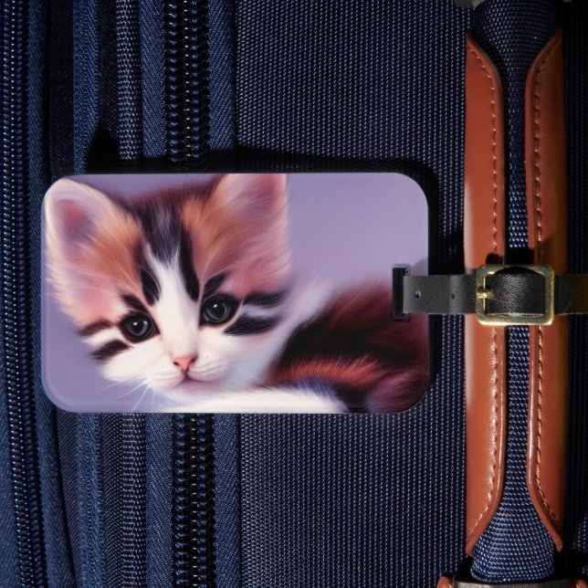 Artsy Kitten Bagagebricka (Framsida Insitu 4)