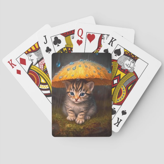 Artsy Kitten Classic-spelkort Casinokort (Baksidan)