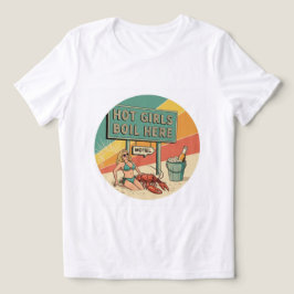 Artsy Kräftor Boil Vibes T-Shirt! 🎨 🦞 T Shirt