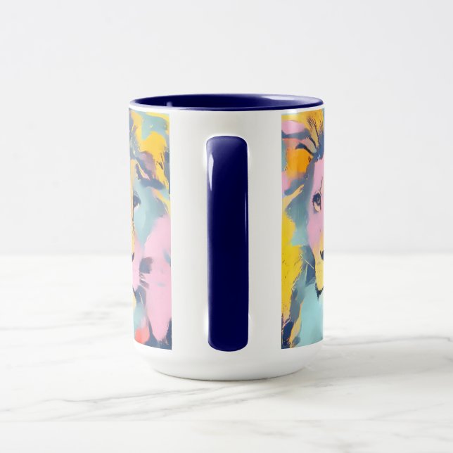 Artsy Lejonare Mugg (Handtag)