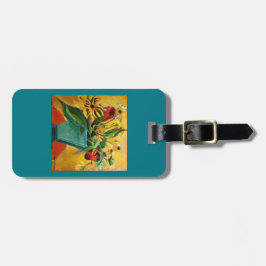 artsy märkre eller nyckelring för bagagebricka