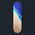 Artsy Modern Blue Teal Sandy Beach Watercolor Mini Skateboard Bräda 18,5 Cm<br><div class="desc">Den här scenen och den moderna vattenfärgsdesignen är perfekt för sommarsäsongen. Den skildrar en handmålad tealstrande grönt, koboltblått och sann brunfärgad tropisk strand. Det är coola, unikt, konstnärligt och trendig. ***VIKTIG DESIGN-ANMÄRKNING: Om du vill ha en anpassad design-begäran, t.ex. matchande produktbegäranden, färg-ändringar, placeringsändringar eller någon annan ändringsbegäran, klickar du på...</div>