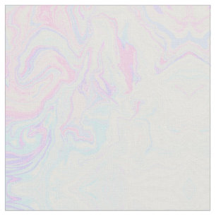 Artsy Modern Rosa Blue Marble Swirl Mönster Tyg