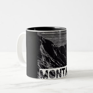 artsy montaukkaffemugg Två-Tonad mugg