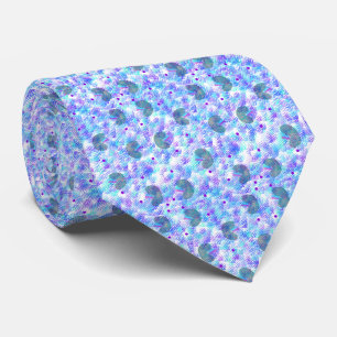 Artsy Nephrolog Kidney Design Blue och Plum Slips