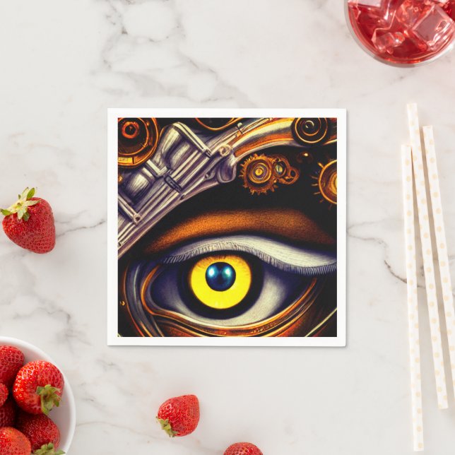 Artsy Öga Pappersservett (Insitu)