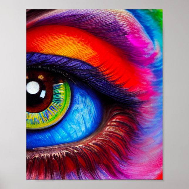 Artsy Öga Poster (Framsidan)