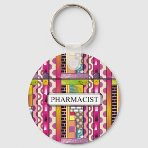 Artsy Pharmacist Nyckelring