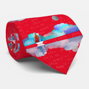 Artsy Pharmacists segelbåt Tie Red Slips