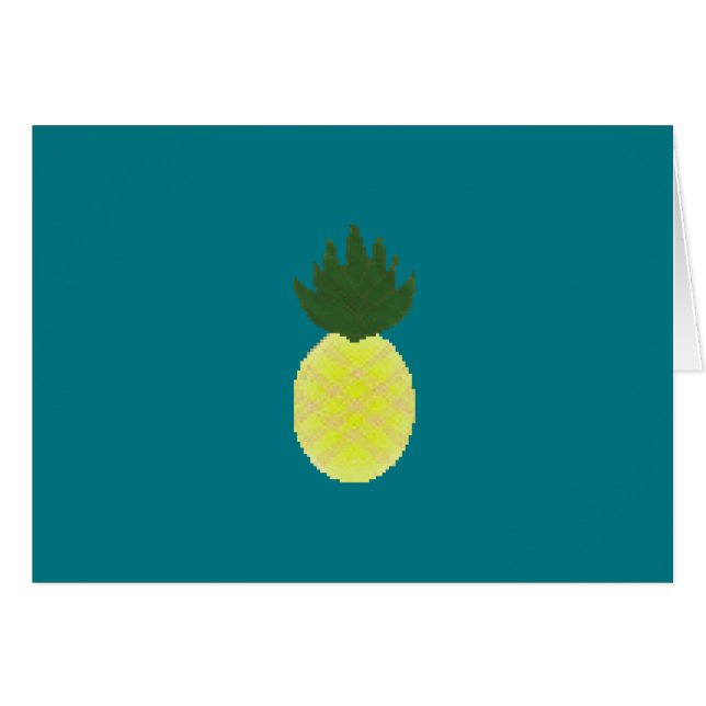 Artsy Pineapple OBS Kort (Framsidan Horizontal)