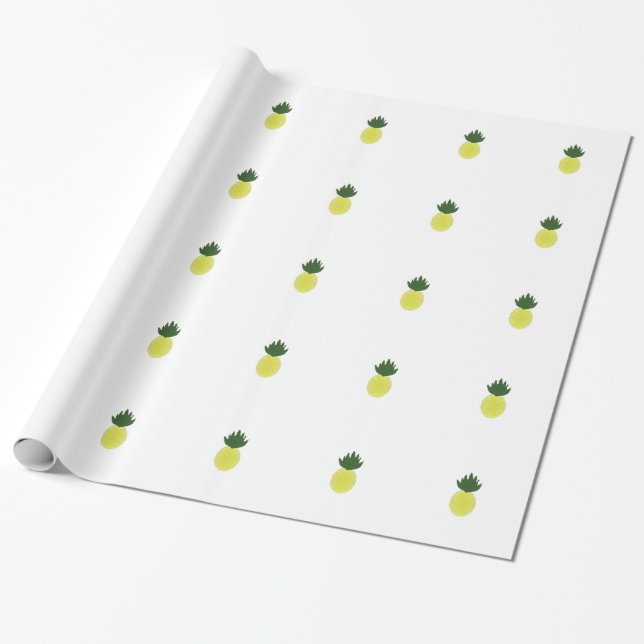 Artsy Pineapple Presentpapper (Utrullad)