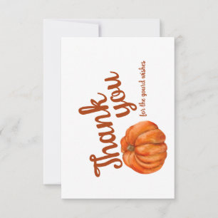 Artsy Pumpkin Tackkort Tack Kort