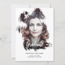 Artsy Push Stroke Overlay Studenten-meddelande