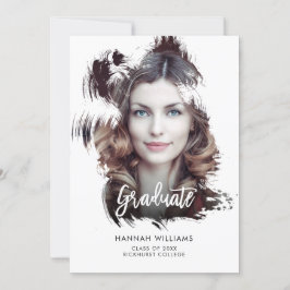 Artsy Push Stroke Overlay Studenten-meddelande Meddelande