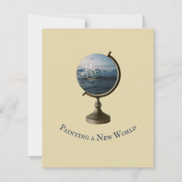 Artsy Quote "Paiting a New World" Collage Art