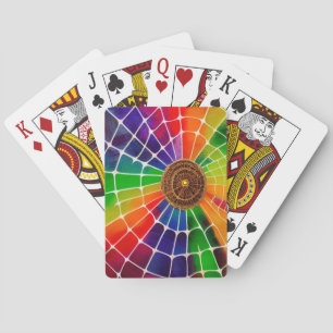 Artsy Rainbow Webben Casinokort