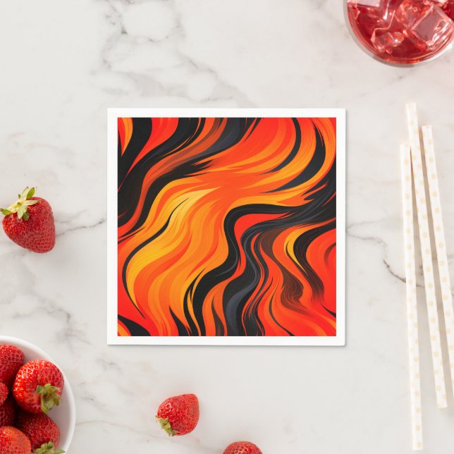 Artsy Rand Pappersservett (Insitu)