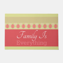 Artsy Rosa Blommigt Accented