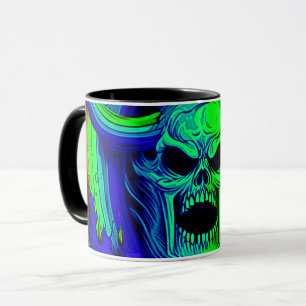 Artsy Skull Mugg