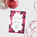 Artsy Splatter: Contemporary Modern Bröllop Inbjudningar<br><div class="desc">Gör ett påstående med vår unika och konstliga bröllopsinbjudan,  designad för contemporaryns par. Den här moderna inbjudan är utformad med ett snyggt,  vitt gräns. Den pulserande färg-paletten med rosa,  svart och vitt ger en snyggt och trendig,  perfekt för att ange tonen för din speciella dag.</div>