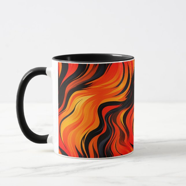 Artsy Stripe-design Mugg (Vänster)